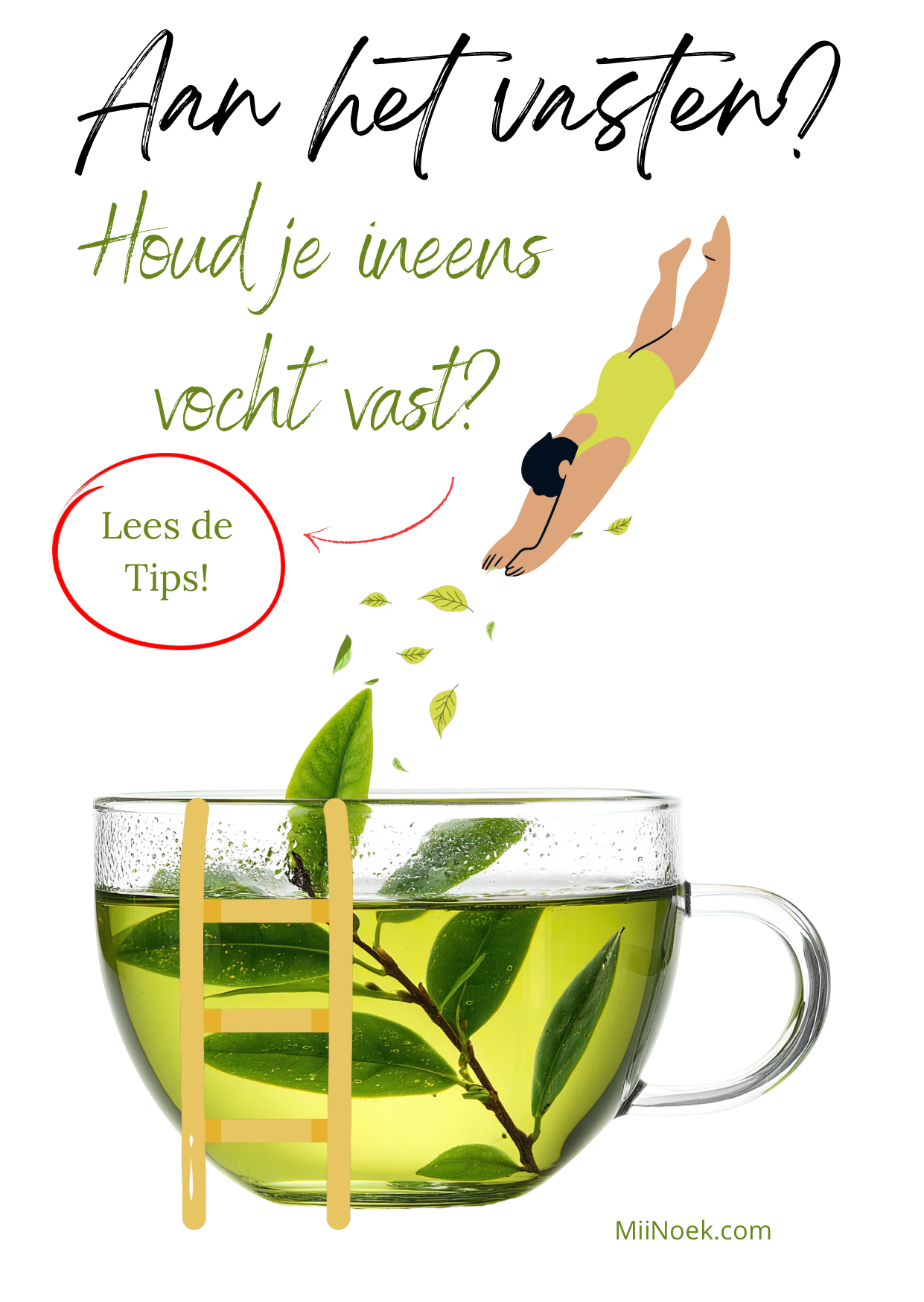 Vocht vasthouden tijdens het Vasten
